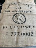 Juten koffie zakken Efico Antwerp, Huis en Inrichting, Woonaccessoires | Kussens, Ophalen, Zo goed als nieuw, Beige, Rechthoekig