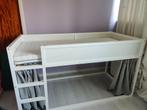 Ikea kura witgeschilderd, Kinderen en Baby's, Ophalen, Gebruikt, Halfhoogslaper