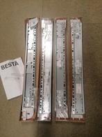 Besta wandrail zilverkleur 60 cm, Ophalen, Nieuw