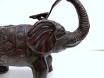 oud brons beeld FENG SHUI olifant zeldzaam, Antiek en Kunst, Ophalen of Verzenden, Brons