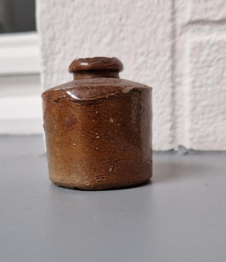 Vintage inktpot, Verzamelen, Overige Verzamelen, Zo goed als nieuw, Ophalen