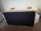Bed boxspringbak en matrassen., Ophalen, Gebruikt