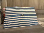 Markt parasol met voet+overtrekdoek, Ophalen, Zo goed als nieuw
