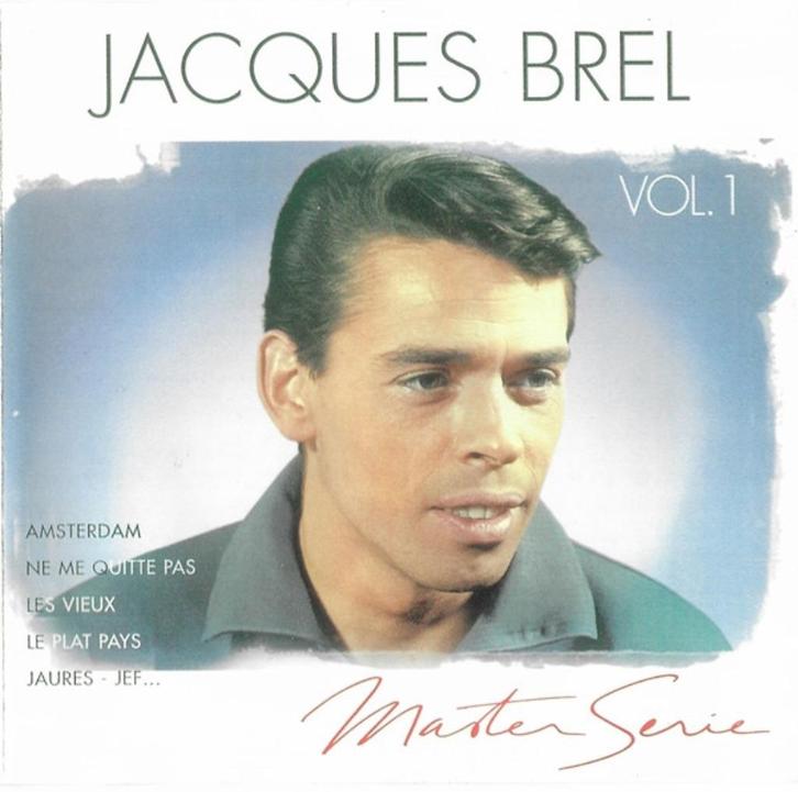CD- Jacques Brel – Master Serie Vol. 1, Cd's en Dvd's, Cd's | Franstalig, Ophalen of Verzenden