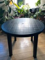 Table de jardin ronde, Tuin en Terras, Tuintafels, Ophalen, Zo goed als nieuw, Rond, Plastic