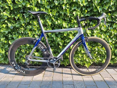 Museeuw mf1 koersfiets, shimano dura ace, Fietsen en Brommers, Fietsen | Racefietsen, Zo goed als nieuw, Carbon, Ophalen of Verzenden