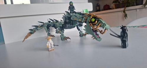 Groene lego draak met 3 lego figuren, Kinderen en Baby's, Speelgoed | Duplo en Lego, Lego, Ophalen