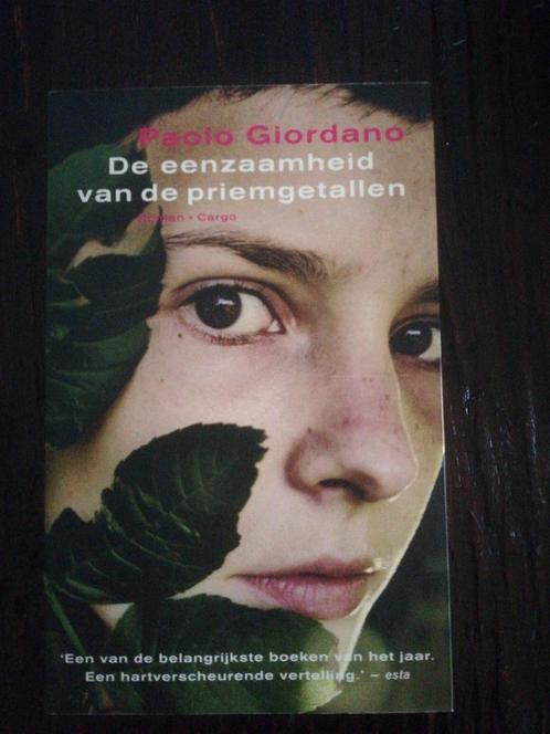 Paolo Giordano - De eenzaamheid van de priemgetallen, Boeken, Literatuur, Ophalen of Verzenden