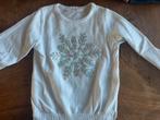 Kersttrui ijskristal - maat 110/116, Kinderen en Baby's, Ophalen of Verzenden, Gebruikt, H&M, Meisje