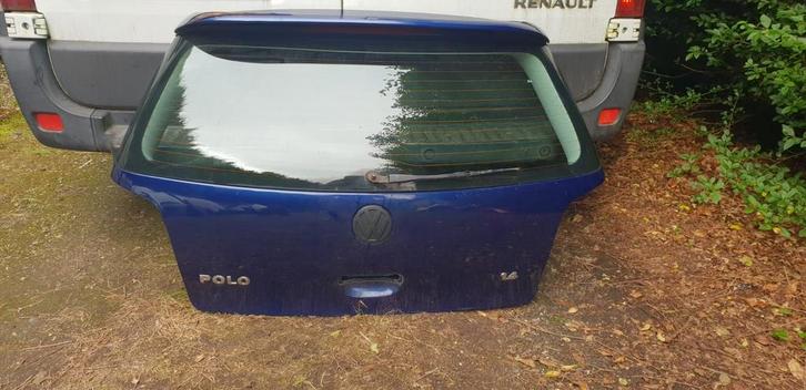 VW POLO ACHTERKLEP +SPOILER BJ 2005 TOT 2008, Auto-onderdelen, Carrosserie, Achterklep, Achter, Gebruikt, Ophalen of Verzenden