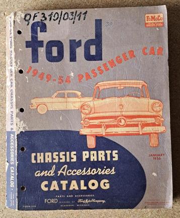 FORD cars 1949-54 - Onderdelencatalogus - Origineel beschikbaar voor biedingen