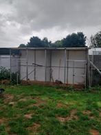 Volière met dak te koop, Dieren en Toebehoren, Ophalen, Gebruikt, Aluminium, Volière
