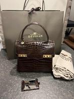 Delvaux Tempête PM, Handtassen en Accessoires, Tassen | Damestassen, Ophalen of Verzenden, Gebruikt, Bruin, Handtas
