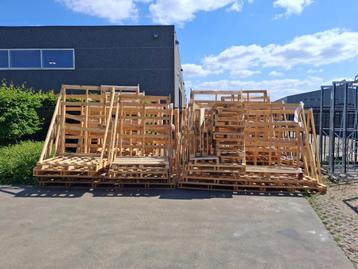 Gratis houten palletten., Divers, Enlèvement, Utilisé