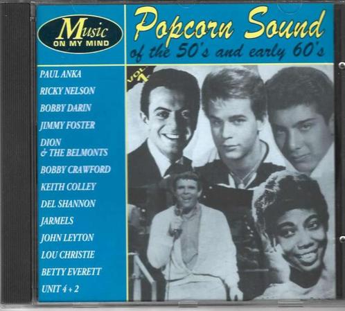 CD Music on my Mind Popcorn Sound Of The 50's And Early 60's, Cd's en Dvd's, Cd's | Pop, Zo goed als nieuw, 1980 tot 2000, Ophalen of Verzenden