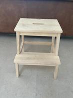 Houten krukje, Huis en Inrichting, Ophalen, Zo goed als nieuw, Hout