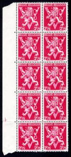 685A MNH** 1944 - Herhaldieke leeuw met grote V (10 stuks), Postzegels en Munten, Postzegels | Europa | België, Ophalen of Verzenden