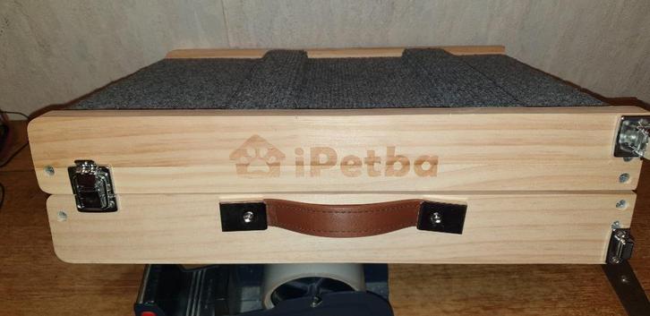 IPETBA RAMPE POUR CHIEN / CHAT, Animaux & Accessoires, Accessoires pour chiens, Comme neuf, Enlèvement ou Envoi