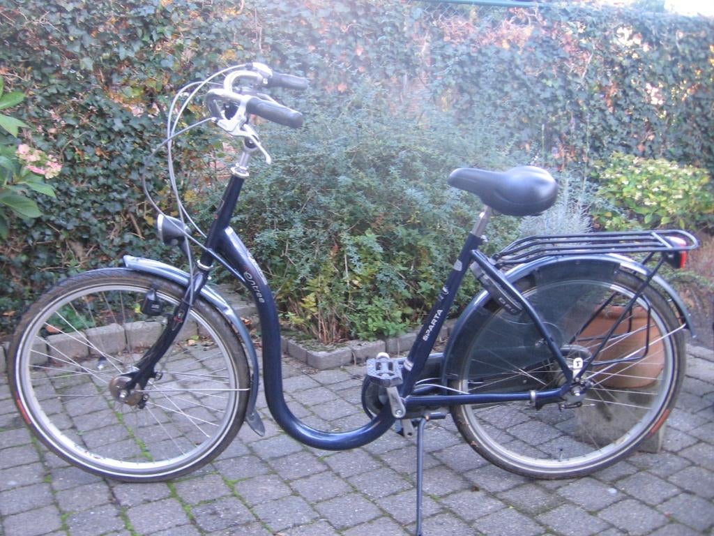 26 inch lage opstap damesfiets met 4 versnellingen, Ophalen, Sparta, Gebruikt, 47 tot 50 cm