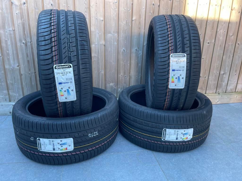 Nieuwe breedset runflat Continental PremiumContact 6 SSR R22, Ophalen, Nieuw, Overige maten, Band(en)