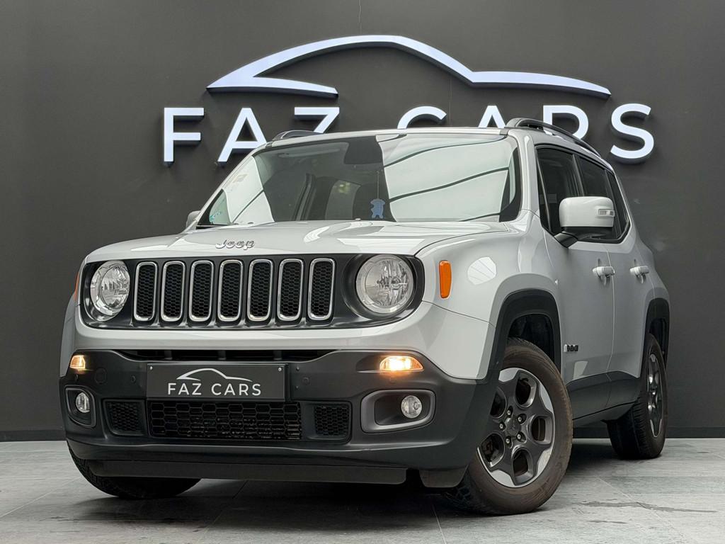 Jeep Renegade 1.4 Turbo Limited DDCT * 1ER PROP + GPS + GARA, Autos, Jeep, Argent ou Gris, Achat, Euro 6, Entreprise