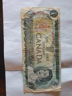 Biljet 1 Dollar van Canada 1973, Postzegels en Munten, Ophalen, Overige landen, Los biljet