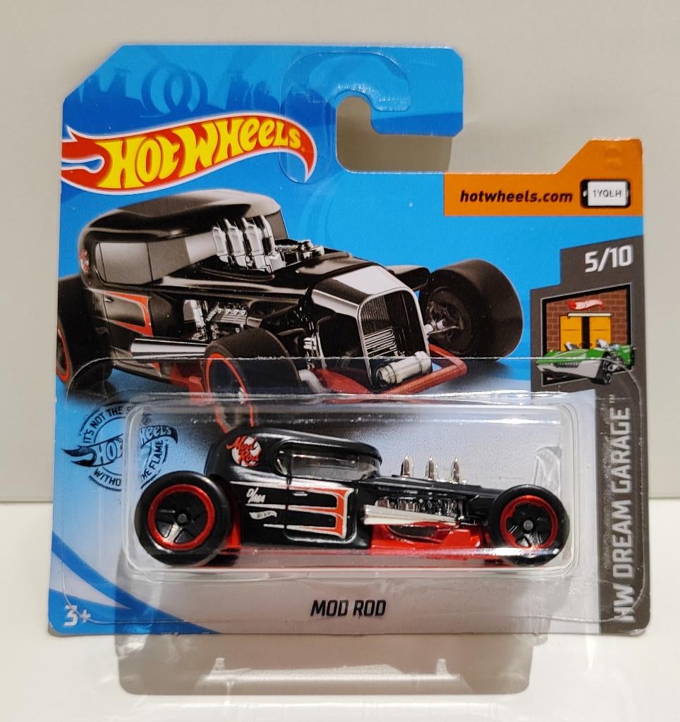 Hot Wheels Mod Rod Zwart Rood (2020), Enlèvement ou Envoi