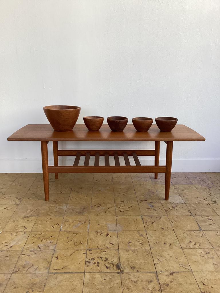 Table de salon vintage style scandinave, Enlèvement