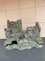 Aquarium kasteel te denderbelle, Dieren en Toebehoren, Vissen | Aquaria en Toebehoren, Ophalen, Zo goed als nieuw