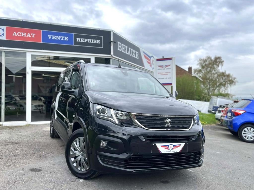 PEUGEOT Rifter 1.5 BlueHDi*7-PLACES*AUTOMATIQUE*CAMERA*GPS*, Autos, Peugeot, Argent ou Gris, Achat, Euro 6, Entreprise