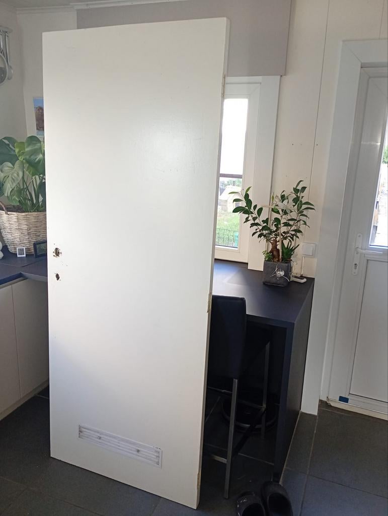 Gratis schilderdeur met rooster, Ophalen