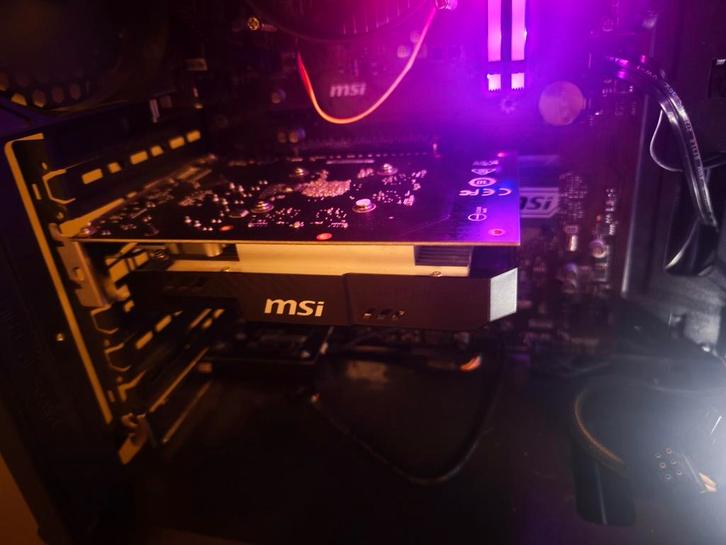 Gpu: msi gtx 1650 4gb aero, Computers en Software, Moederborden, Gebruikt, Overige typen, DDR4, Ophalen