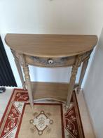 Halfronde console tafel, Ophalen