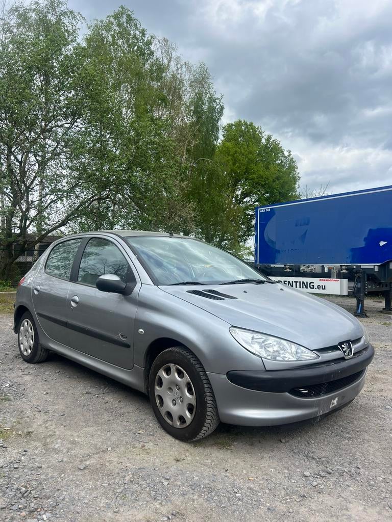 Peugeot 206 1.4i X-line | 2005 | AC Elektr ramen | Topstaat, Auto's, Stof, 1360 cc, Zwart, 5 deurs