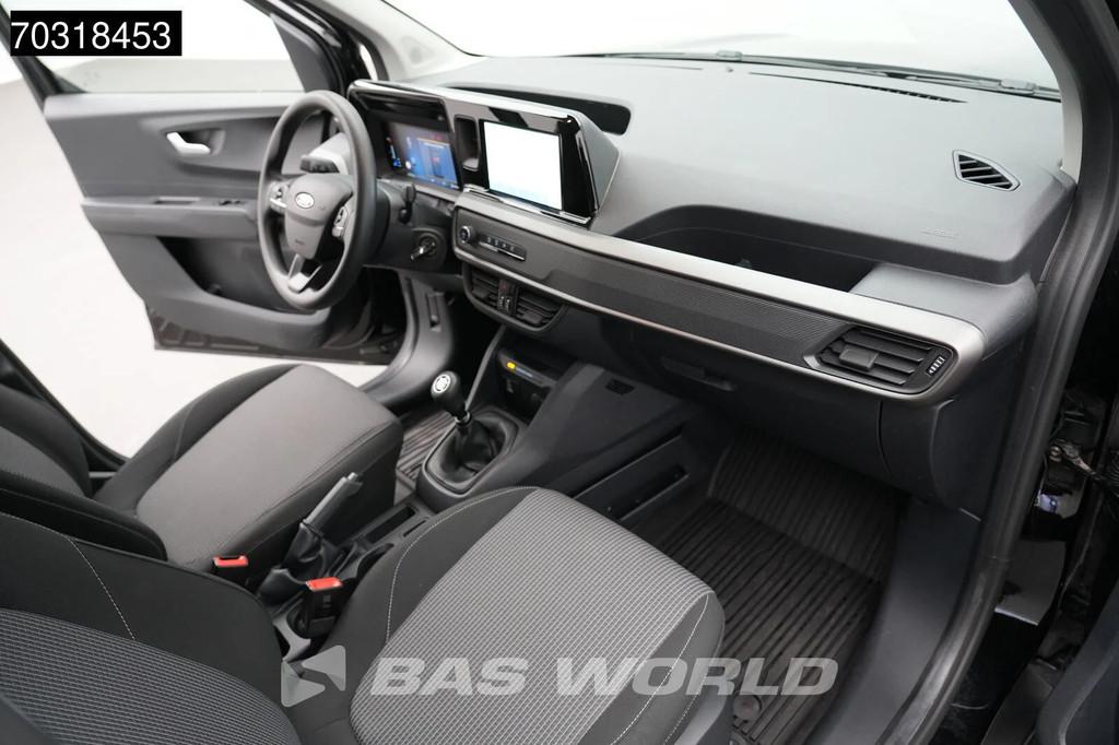 Ford Transit Courier 100pk Benzine L1H1 Airco Cruise Imperia, Stof, Gebruikt, Euro 6, Zwart