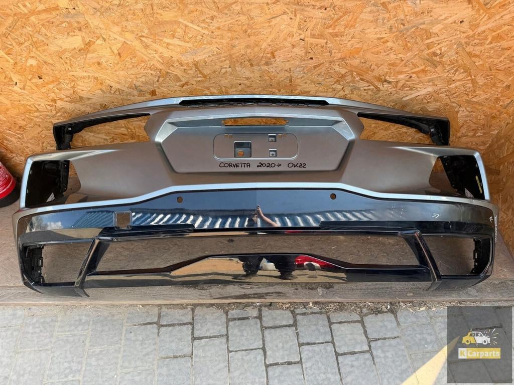 2020 Chevrolet Corvette C8 achterbumper, Gebruikt, Info@gm.com, Chevrolet, Bumper