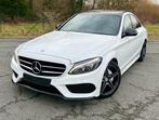 MERCEDES C200 AMG/2016/BOITE 7G/CUIR/PACK NIGHT/€6B/BON ETAT, Euro 6, Entretenue par le concessionnaire, Noir, 5 portes