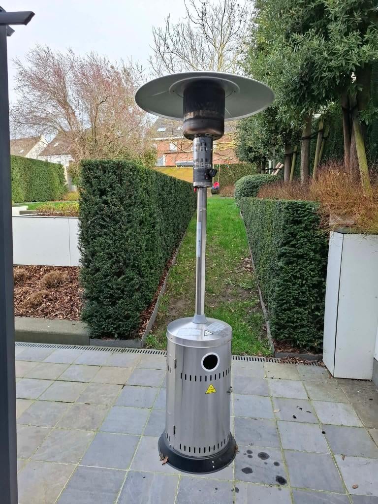 Terrasverwarmer op Gas 10.000W, Tuin en Terras, Terrasverwarmers, Zo goed als nieuw, Gas, Vloer, Ophalen