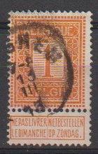 België 1912 nr. 108, Postzegels en Munten, Postzegels | Europa | België, Verzenden, Gestempeld