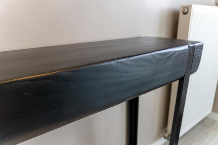 Console en ancienne poutre de ferme, Maison & Meubles, Tables | Tables d'appoint, Neuf, Bois, Enlèvement ou Envoi