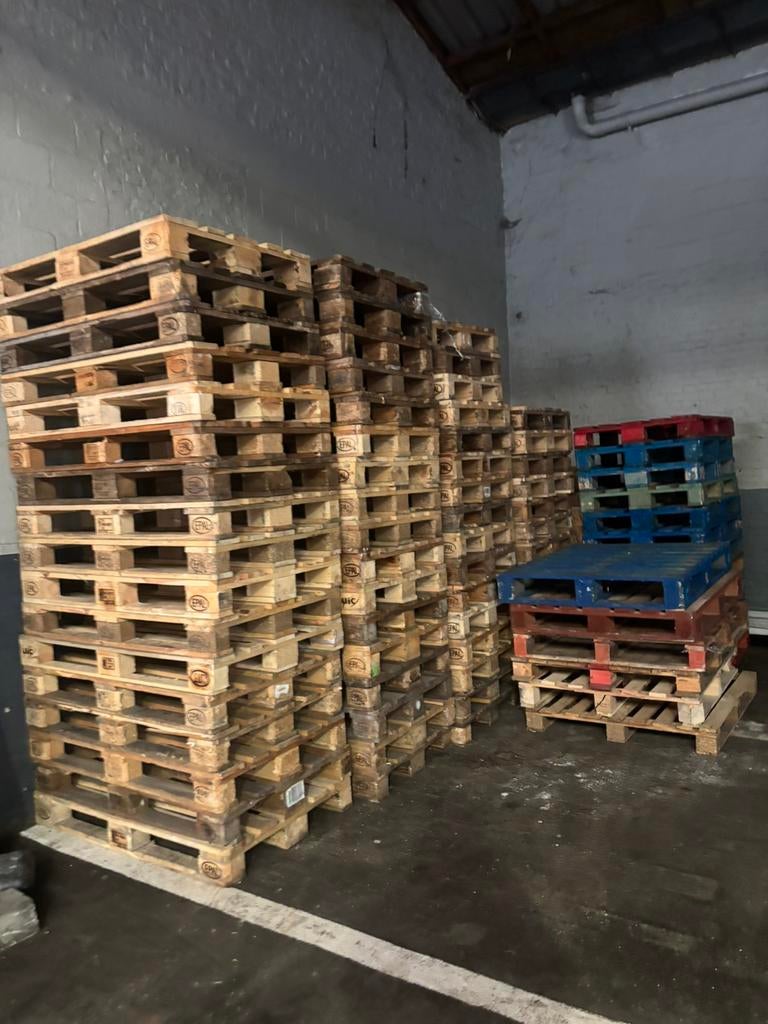 Palette euro dispo 100pc 6€ a recuperer sur anvers, Enlèvement ou Envoi, Comme neuf, Palette