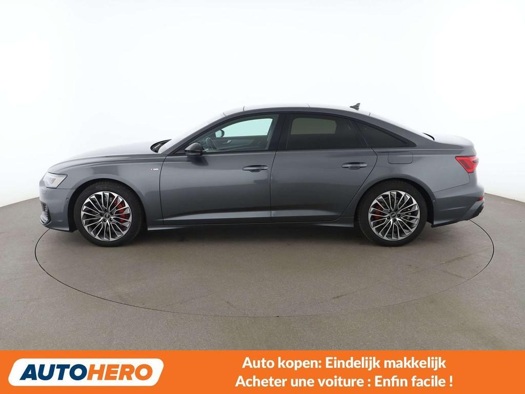 Audi A6 55 TFSIe quattro sport (bj 2020, automaat), Auto's, Automaat, 4 deurs, Gebruikt, 1984 cc