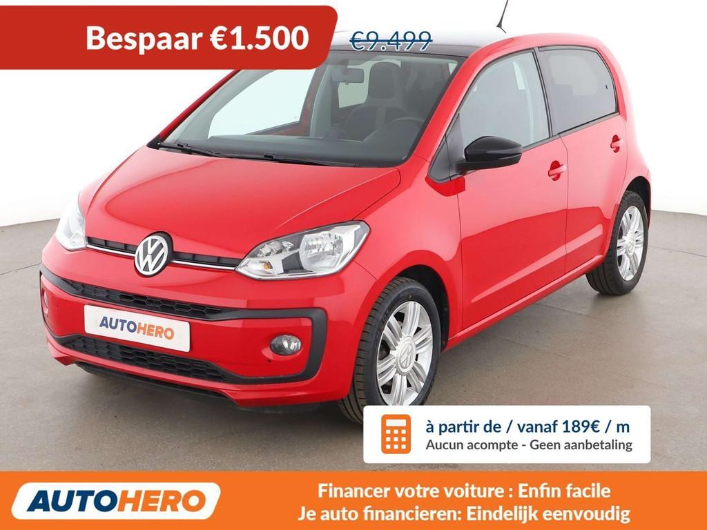 Volkswagen up! 1.0 High up! (bj 2017), Voorwielaandrijving, 4 zetels, Stof, 55 kW