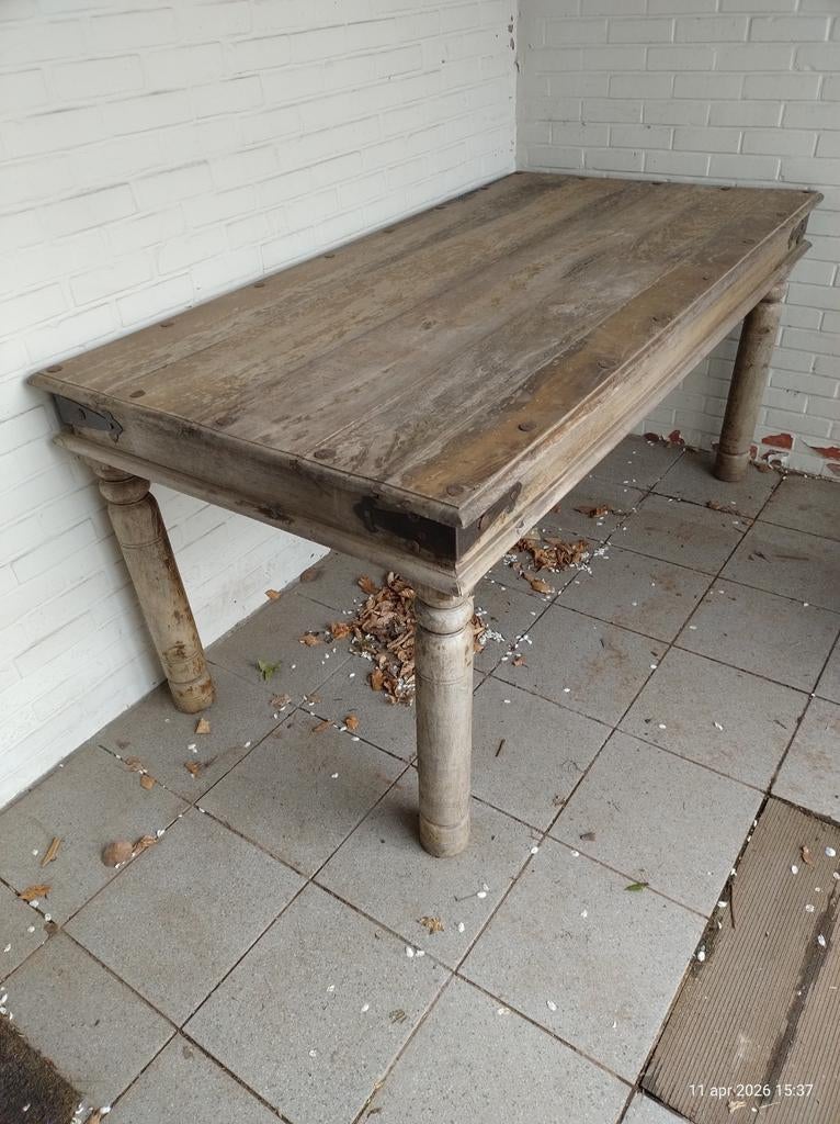 Houten tafel, Maison & Meubles, Tables | Tables à manger, Enlèvement