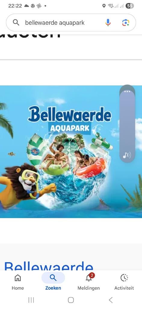 Bellewaerde aqua zaterdag 18 april, Tickets en Kaartjes