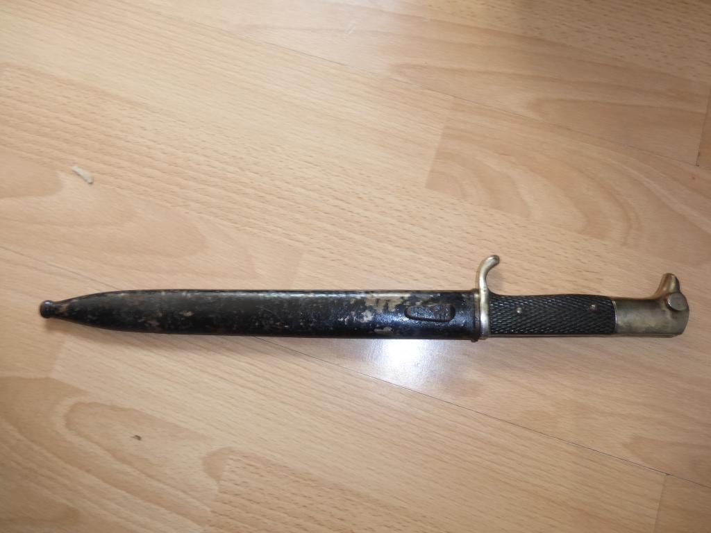 Duitse Mauser WO2 uitgangsbajonet, Verzamelen, Militaria | Tweede Wereldoorlog, Landmacht, Mes of Dolk, Verzenden