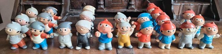 23 Mainzelmännchen, ZDF reclamefiguren, jaren 60-70, Collections, Jouets miniatures, Comme neuf, Enlèvement