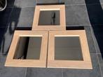 Set 3x Vierkante Spiegels 60x60cm, Ophalen, Zo goed als nieuw