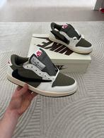 Nike Travis Scott Jordan 1 Low Olive Green – Maat 43, Vêtements | Hommes, Chaussures, Neuf, Enlèvement ou Envoi, Autres couleurs