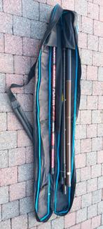 Opbergtas met 4 hengels erin.140 euro, Ophalen